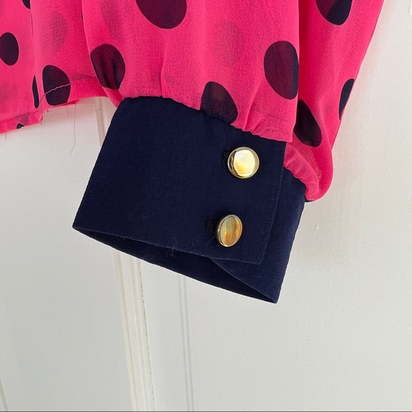 LIKE NEW Super Cute Sheer Blouses - Picture 6 of 11